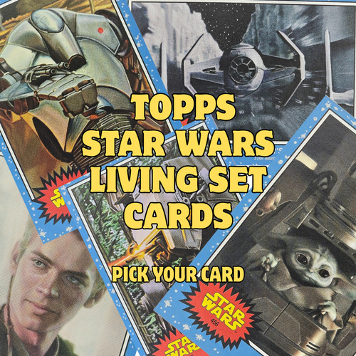 Topps star wars living set - living,