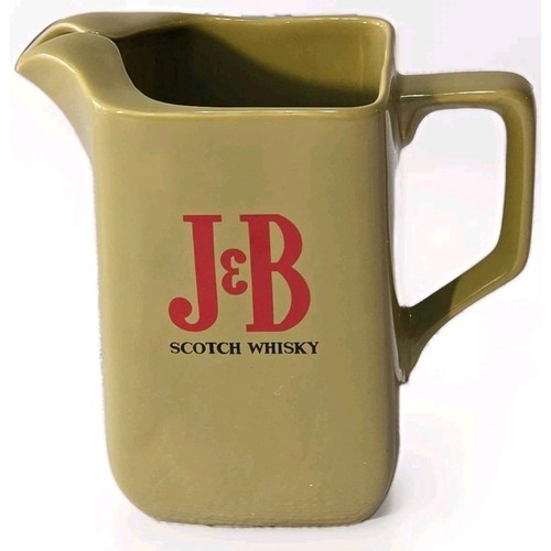 Vtg scotch whiskey pitcher - vtg, j&b