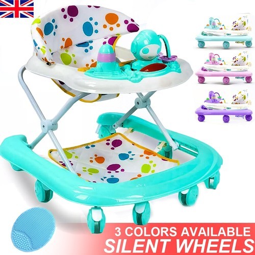 Adjustable baby walker cradle