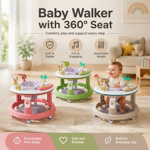 Foldable baby walker kids - foldable, walker,kids